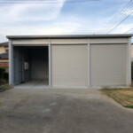 熊谷市の物置の設置工事の施工後1